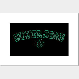 Silver Jews (green) Posters and Art